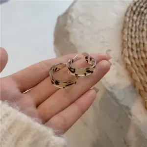 Bold Acrylic Boho Hoop Earrings 37x26mm 17 Sf183563efee64c7aab320189530f91cfu