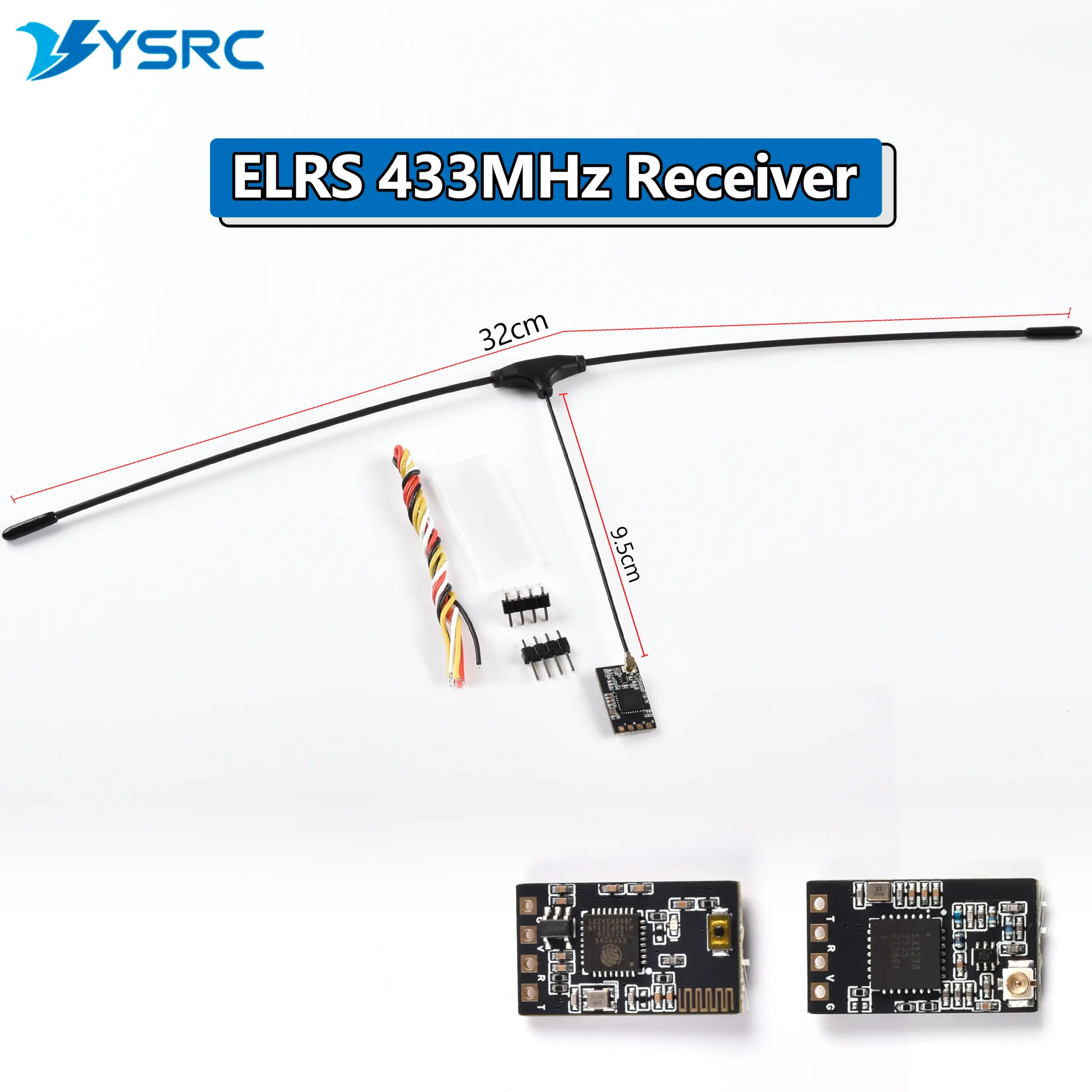 ELRS Nano 433MHz Receiver for FPV Drones 1 ELRS Nano 433MHz Receiver for FPV Drones