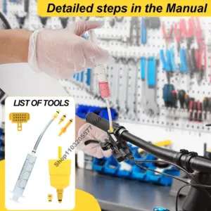 Bright Yellow Bicycle Brake Bleed Kit 11 Sf1a2c4518b064ad9ae94f11164d5f463y