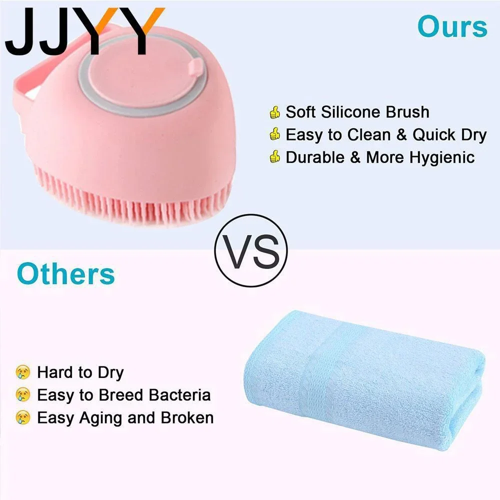 Silicone Shower Brush for Kids & Adults 4 Silicone Shower Brush for Kids & Adults - Image 4