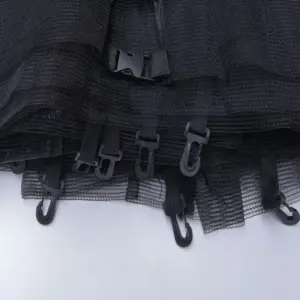 Black Outdoor Trampoline Safety Net for 6-12ft 13 Sf2aa478544634270bf0c5cf948ba360cA