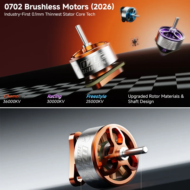 BETAFPV 0702 Brushless Motors Set for FPV Drone 2 BETAFPV 0702 Brushless Motors Set for FPV Drone - Image 2