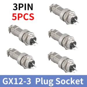 GX12 Circular Connector Set with 12mm Diameter 18 Sf329806ec5264202b140297e96059c04W