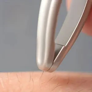 Premium Stainless Steel Round Head Tweezer