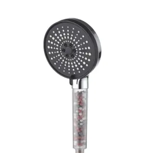Modern Black & Silver Adjustable Shower Head 16 Sf3bc9416f8c841e9babc0ba6c0d2ed99y