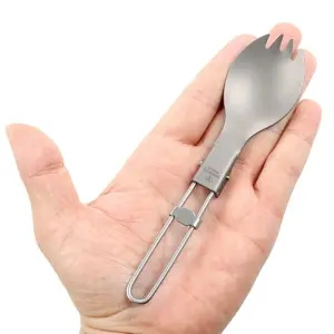 Titanium Folding Spork for Outdoor Use 9 Sf42e5b271bb9489abf4cbc50f5a17f06Z