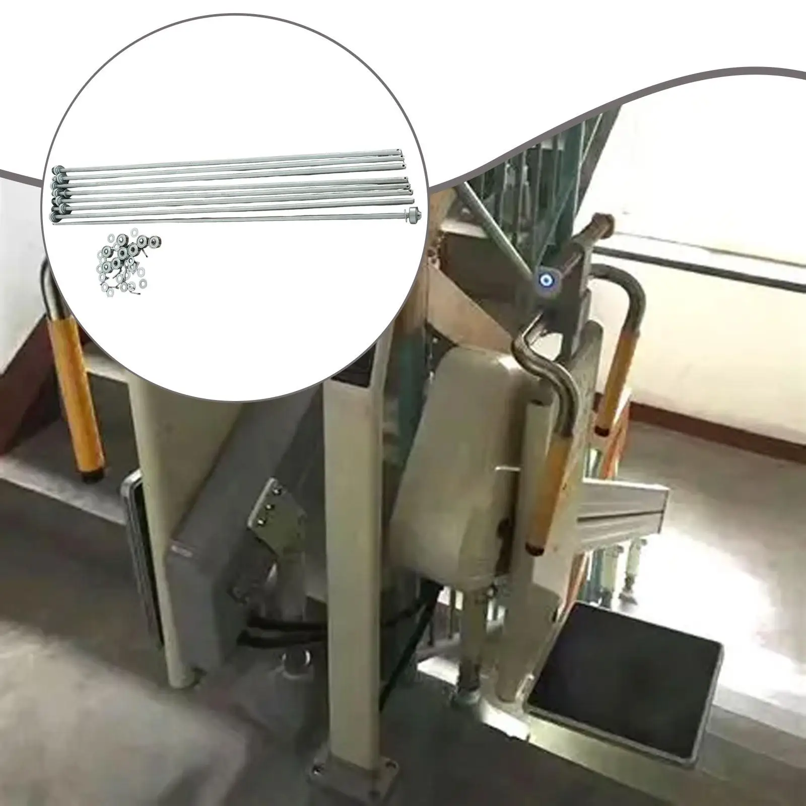 Stainless Steel Stair Climber Replacement Shafts (8 Pack) 3 Stainless Steel Stair Climber Replacement Shafts (8 Pack) - Image 3