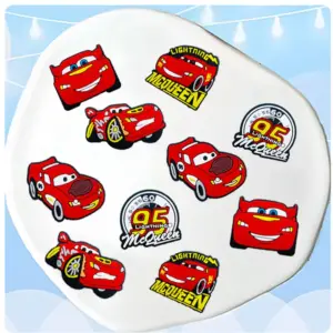 Disney McQueen Shoe Charms Set - 10 PVC Accessories 7 Sf47b54f6b8ee4f618be1342064c7496dY