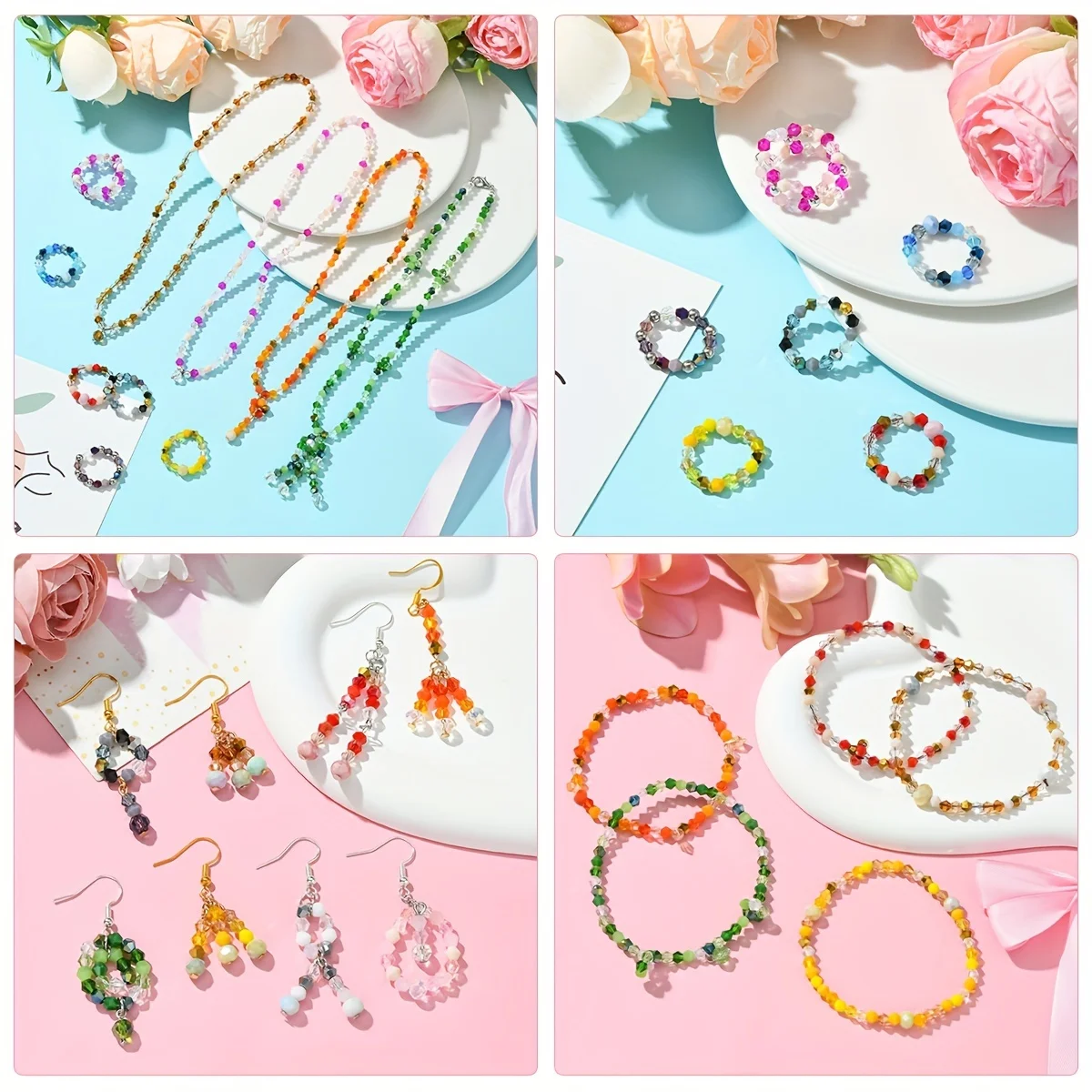 Sparkling Crystal Bead Collection 500 pcs 6 Sparkling Crystal Bead Collection 500 pcs - Image 6