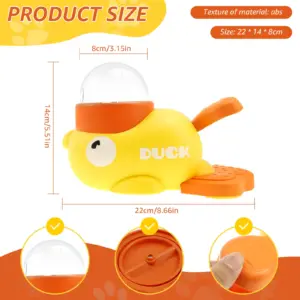 Yellow Duck-Shaped Pet Feeder for Small Animals 15 Sf5128aba7acf4f46936d3d71cd5b364eQ