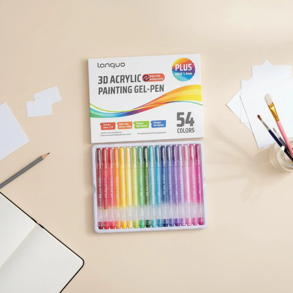 STONEGO 3D Acrylic Gel Pen Set in 36 or 54 Colors 8 STONEGO 3D Acrylic Gel Pen Set in 36 or 54 Colors - Image 8