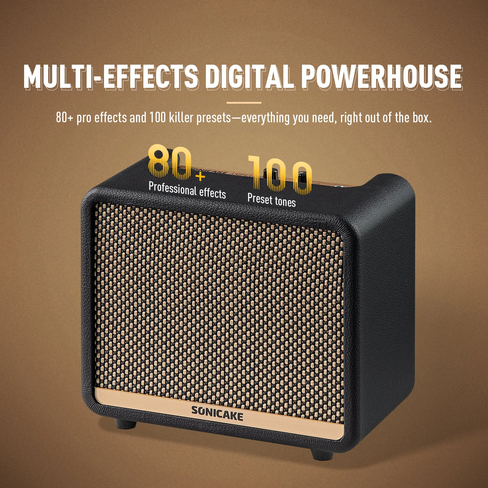 Vintage-Style 10W Guitar Amplifier 2 Vintage-Style 10W Guitar Amplifier - Image 2