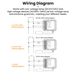 GIRIER WiFi ZigBee Dry Contact Switch Module 13 Sf61115b0137a461eb34bdf021c7fcfdbA