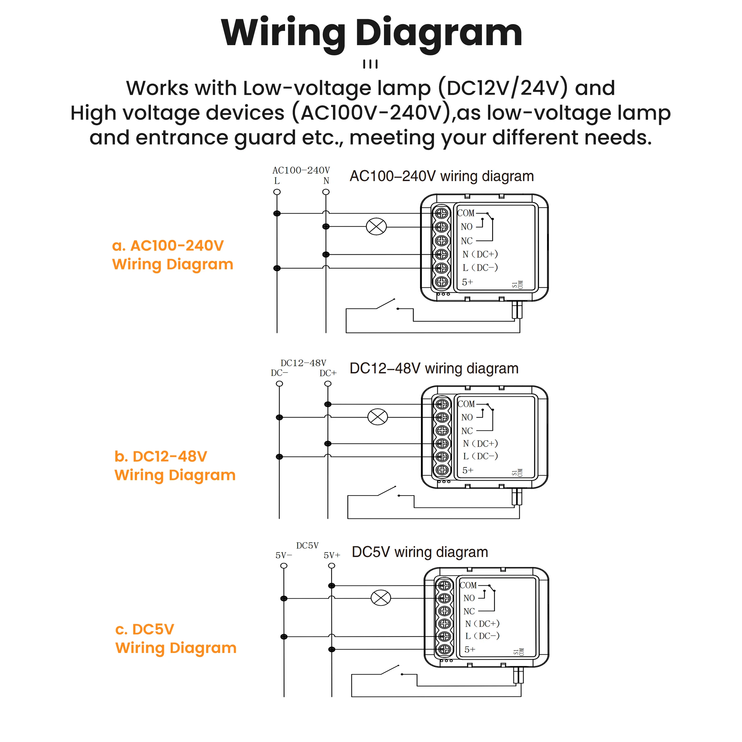 GIRIER WiFi ZigBee Dry Contact Switch Module 4 GIRIER WiFi ZigBee Dry Contact Switch Module - Image 4