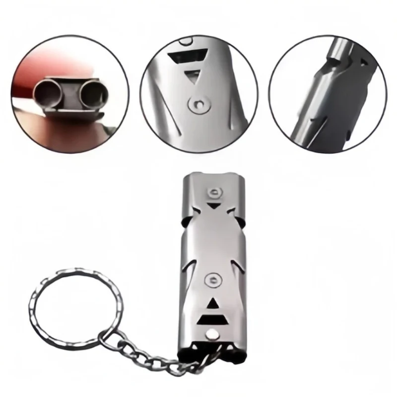 Metal Survival Whistle with 180dB Sound 3 Metal Survival Whistle with 180dB Sound - Image 3