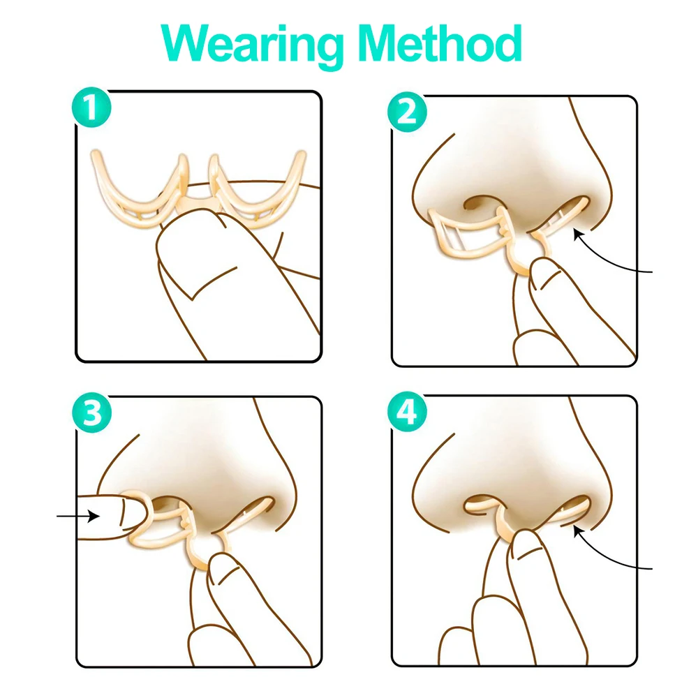 Clear Silicone Nasal Dilator for breathing 5 Clear Silicone Nasal Dilator for breathing - Image 5