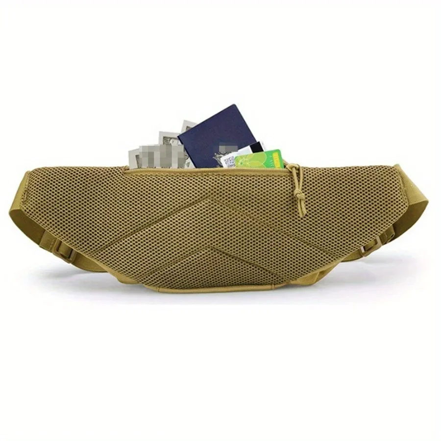 Rugged Men's Waist Fanny Pack in Nylon 5 Rugged Men's Waist Fanny Pack in Nylon - Image 5