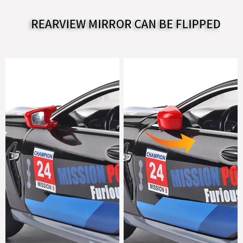 1:24 BMW M8 GTE Race Car Model Display 5 1:24 BMW M8 GTE Race Car Model Display - Image 5