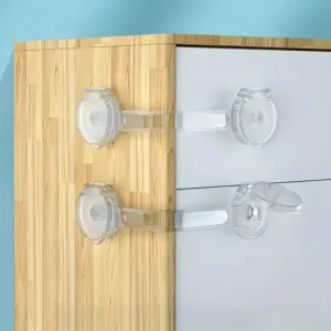 Transparent Safety Drawer Locks for Cabinets 8 Sf6887f05d943474d8655e90bb2f43221m