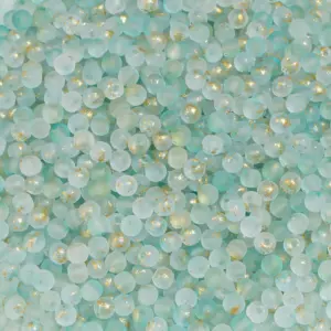 Frosted Gold Splattered Glass Beads Set 18 Sf6b7fe22637641728462bca031e00d7ft