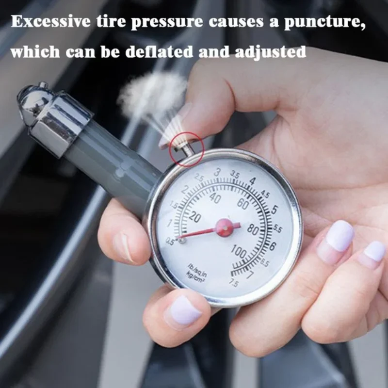 Digital Tire Pressure Gauge, 10cm, High Precision 4 Digital Tire Pressure Gauge, 10cm, High Precision - Image 4