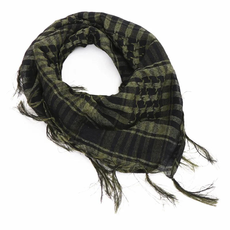 Tactical Desert Scarf with Plaid Pattern 6 Tactical Desert Scarf with Plaid Pattern - Image 6