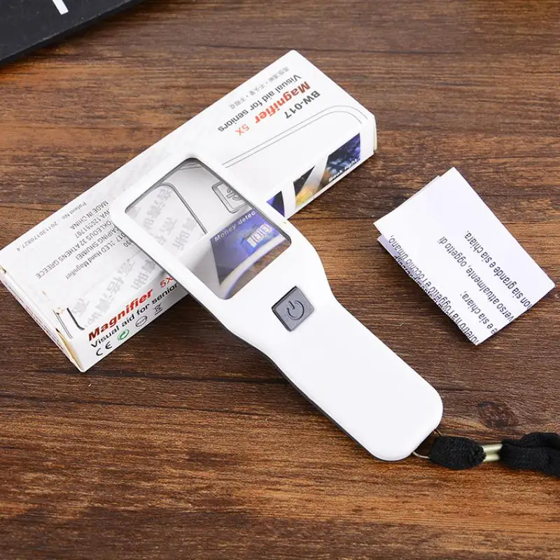 Pocket 5X Magnifier with UV & LED Light 3 Pocket 5X Magnifier with UV & LED Light - Image 3