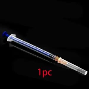 50-Pack Disposable 1mL Syringe Set with Needles 15 Sf76c58082d994c4896295333de468e79i