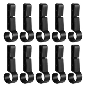 Black Helmet Clip for Headlamp Attachment 13 Sf76f491728af4ccdba704f97804c2b2dI