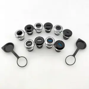 Metal Round Panel Socket Module with USB HDMI 15 Sf7a06ac859b244b59648193da9aa95454
