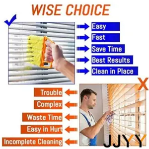 Bright Yellow Microfiber Blind Dusting Brush 10 Sf809ccc4bb9f43a482fa2c2ab3abd614j