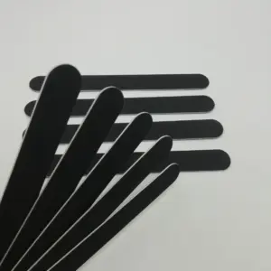 Black Double-Sided Nail File Set 16 Sf81dba37ea114e25830b5ca456aa7e81O