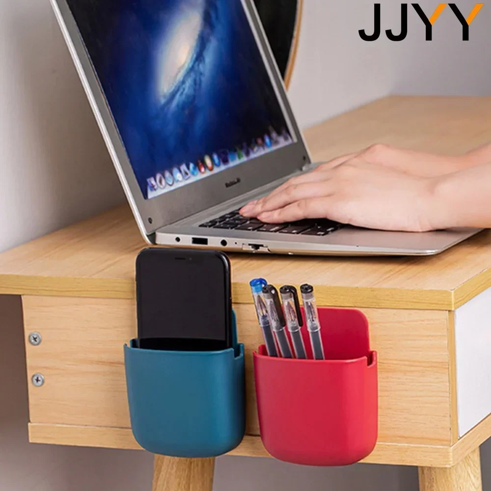 Blue Wall-Mounted Storage Box Organizer 2 Blue Wall-Mounted Storage Box Organizer - Image 2