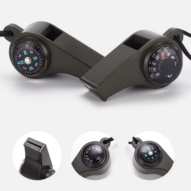 3-in-1 Outdoor Survival Whistle with Compass and Thermometer 6 3-in-1 Outdoor Survival Whistle with Compass and Thermometer - Image 6