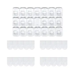 Transparent Indoor Light Hanging Clips Set of 20 or 40 12 Sf9476daa204a44f7b4ae8d62fd7c6102E