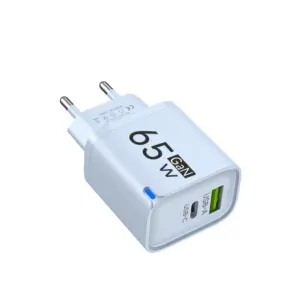 Pink 65W GaN Phone Charger with Dual Ports 15 Sf97e1288b39b433899cbd52f5b802a233