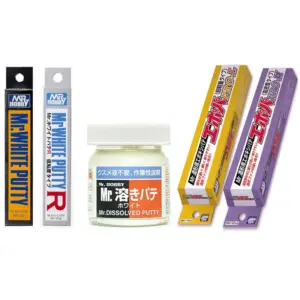 Professional Model Putty Collection for Hobbyists