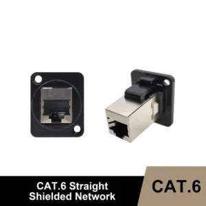 Set of 10 Panel-Mount RJ45 Ethernet Connectors 17 Sf9c76cc8b71944c8b056daf0ab32350b5