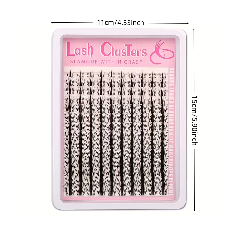140-Pair Synthetic Fairy Eyelash Set with C Curl 4 140-Pair Synthetic Fairy Eyelash Set with C Curl - Image 4