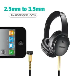 3.5mm to 2.5mm AUX Cable with Gold Plugs 9 Sfa20df3a7995437abe77d350edfa5fb2t