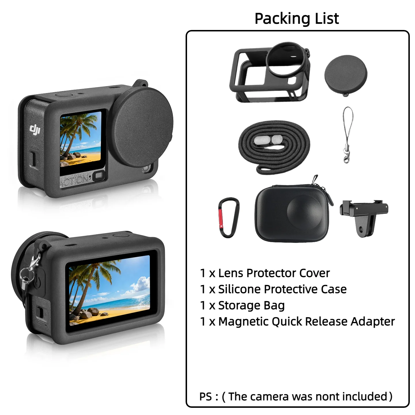 DJI Osmo Action 6 Accessory Kit in Multiple Colors 9 DJI Osmo Action 6 Accessory Kit in Multiple Colors - Image 9