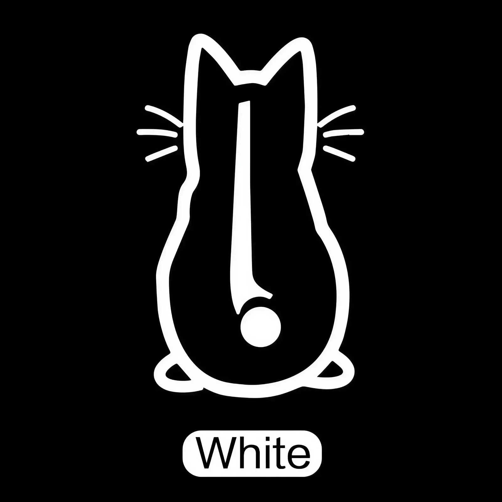 Reflective Cat Tail Car Decal - 20x32cm 6 Reflective Cat Tail Car Decal - 20x32cm - Image 6