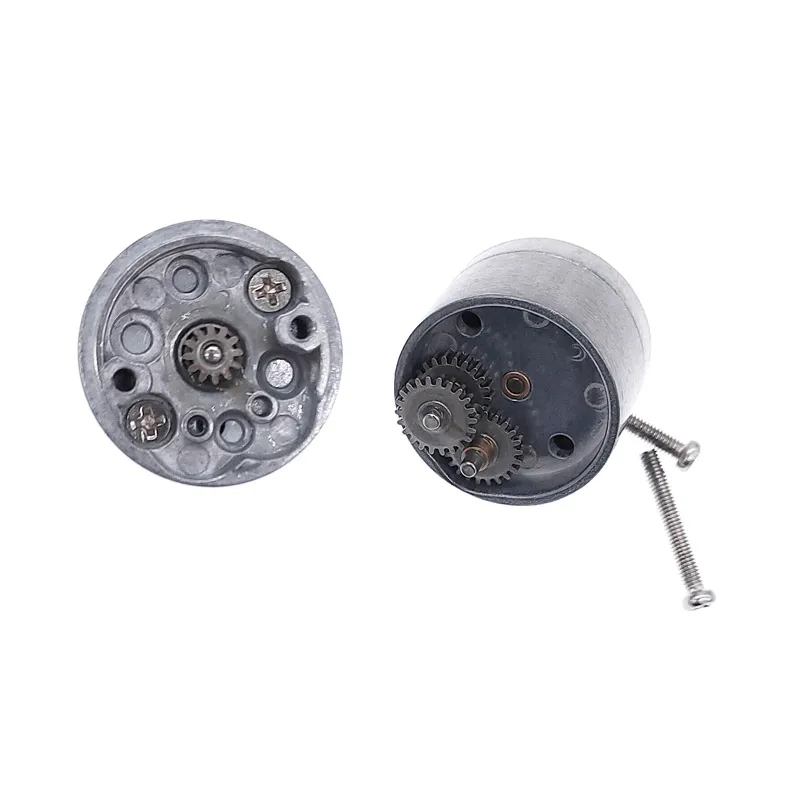 Durable Silver 12:1 Gear DC Motor 6-24V 5 Durable Silver 12:1 Gear DC Motor 6-24V - Image 5