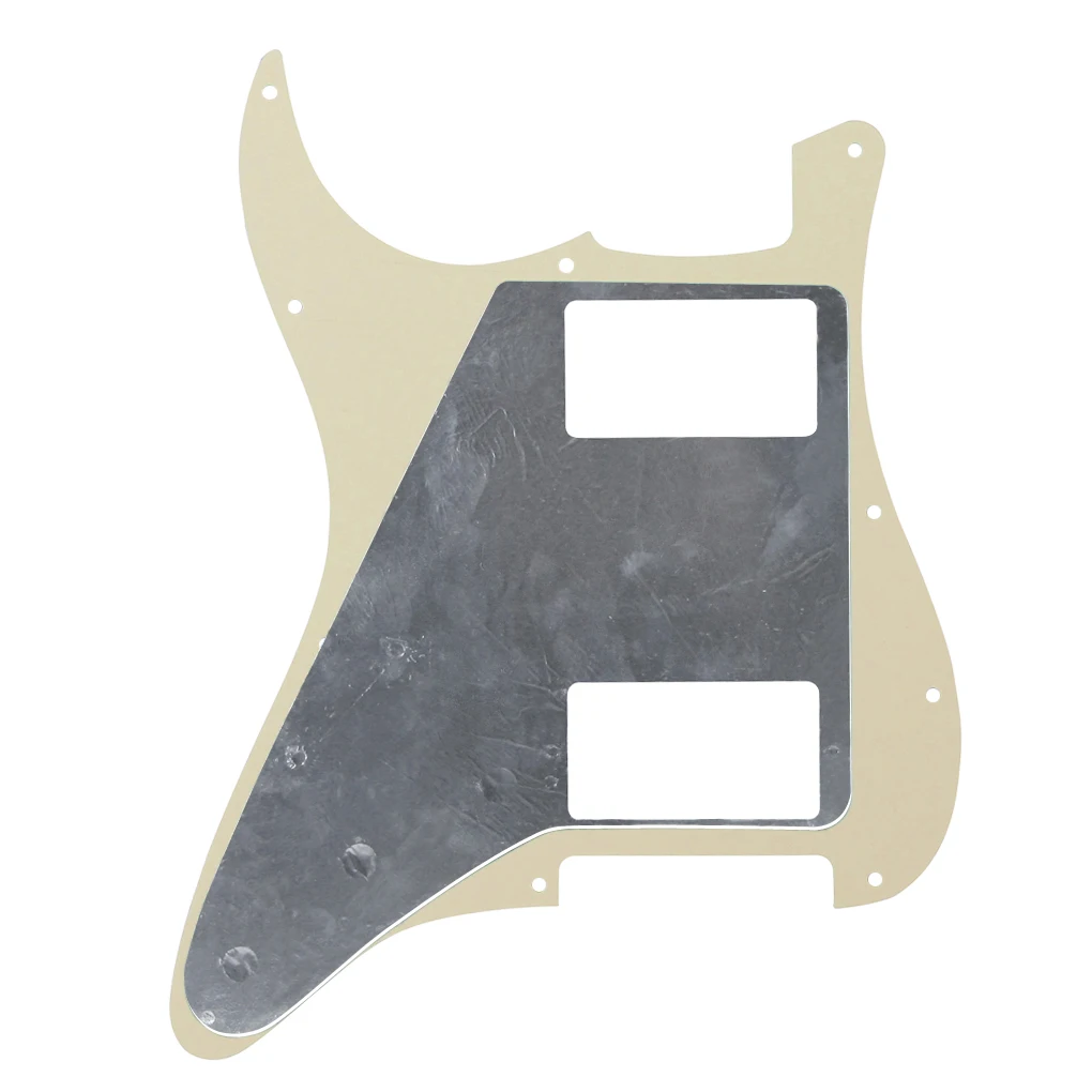 Cream HH Guitars 3-Ply Pickguard 5 Cream HH Guitars 3-Ply Pickguard - Image 5