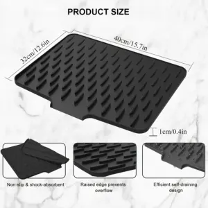 Silicone Drain Mat for Kitchen Counters 9 Sfb91aae02017437e83752e22e507a439O