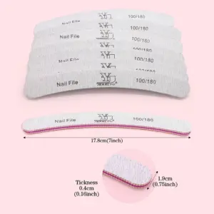 Grey Curved Nail File Set for Perfect Nails 14 Sfbc09fc157e849bcbe6a59c0620a7749b