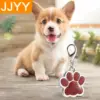 Vibrant Aluminum Alloy Pet Keychain