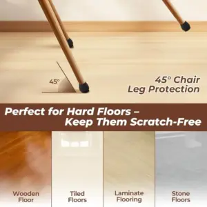 Black Chair Leg Protectors Set for 15-20mm Legs 8 Sfc444109c9a24178951918689f829396A