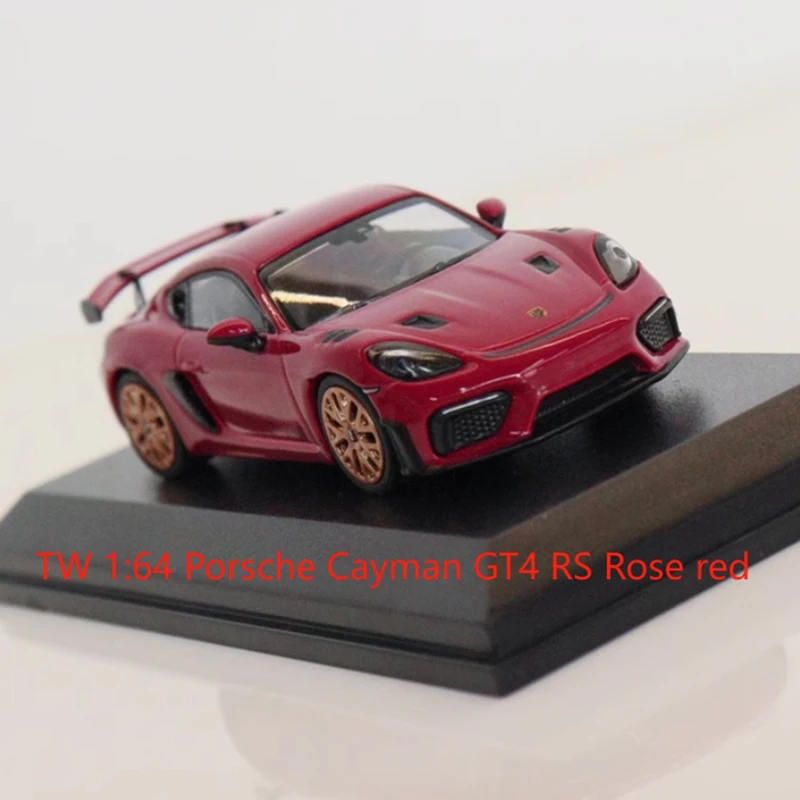 Vibrant Orange Porsche Cayman GT4 RS Model 1:64 Scale 4 Vibrant Orange Porsche Cayman GT4 RS Model 1:64 Scale - Image 4