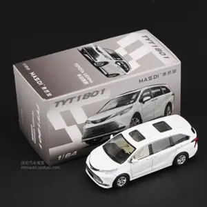 2023 Toyota Sienna 1/64 Diecast Model in White 15 Sfc6f954238ab4aed97939c7ff99d20ea8